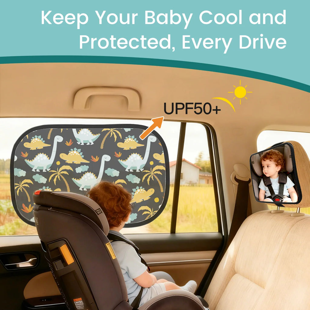 Baby Car Travel Essentials 6-Piece Accessory Kit