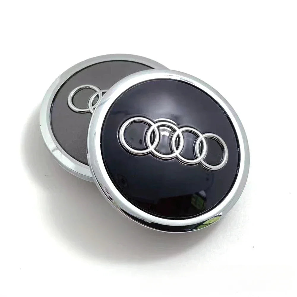 Wheel Center Caps – Set of 4, 60–69 mm Options