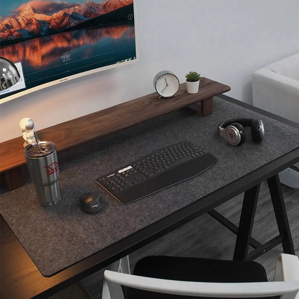 Felt Desk Mat & Extended Mouse Pad
