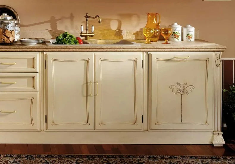 Antique Brass Zinc-Alloy Cabinet Handles – 128 mm Centers