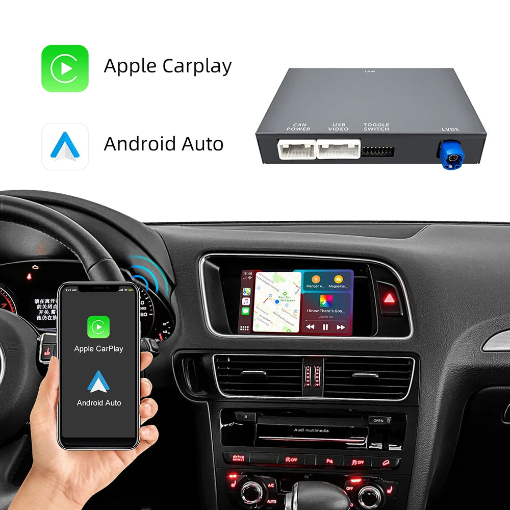 ANYFAR CarPlay & Android Auto Interface for Audi MMI 3G