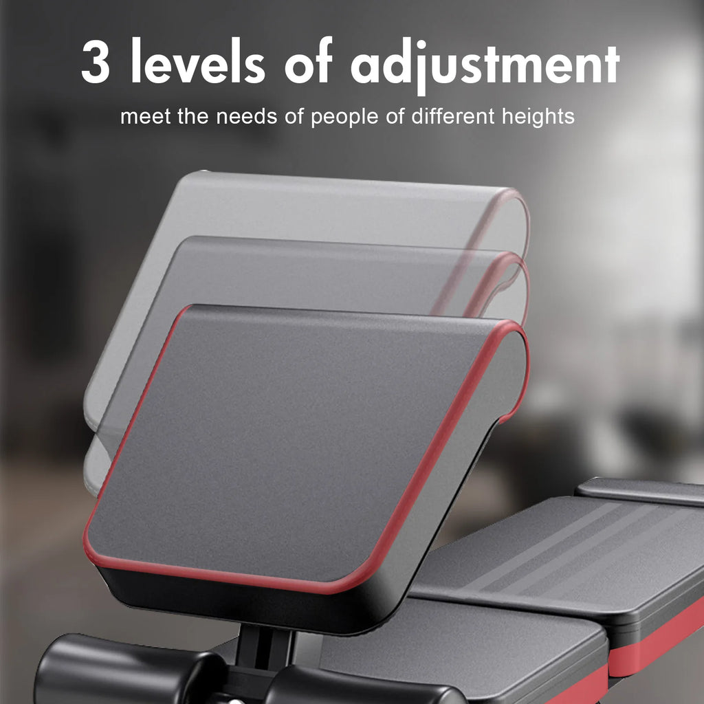 Seven-Position Foldable Weight Bench