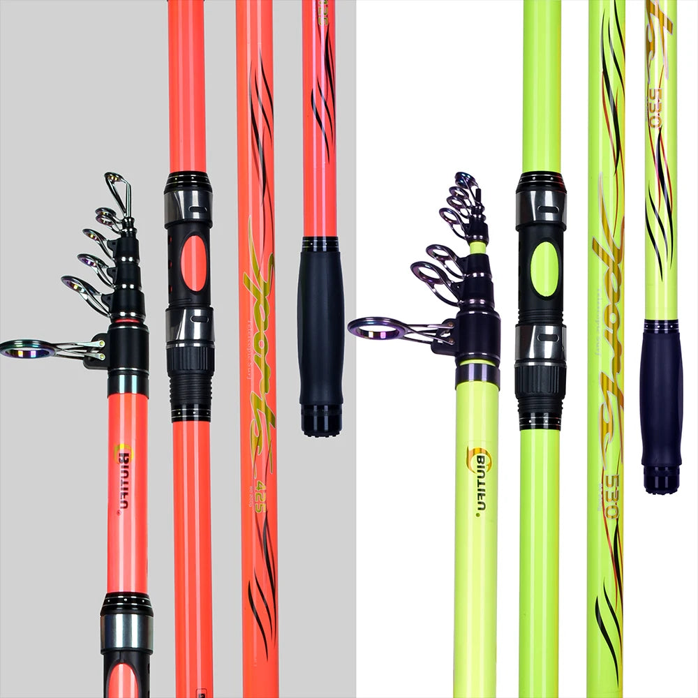 BIUTIFU Telescopic Surf Rod — 4.25, 4.5 or 5 m