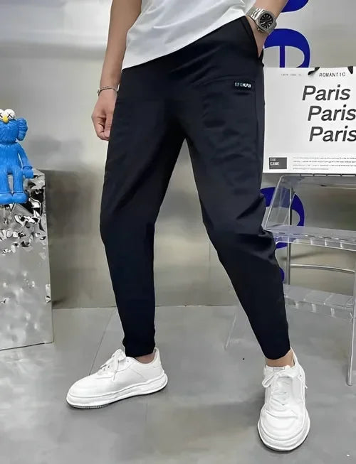 Men's Slim-Fit Cotton-Blend Jogger Pants