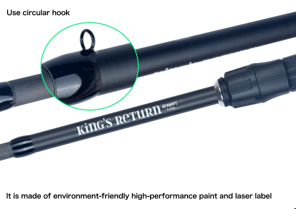 FLENHAI P1008 Carbon Travel Fishing Rod