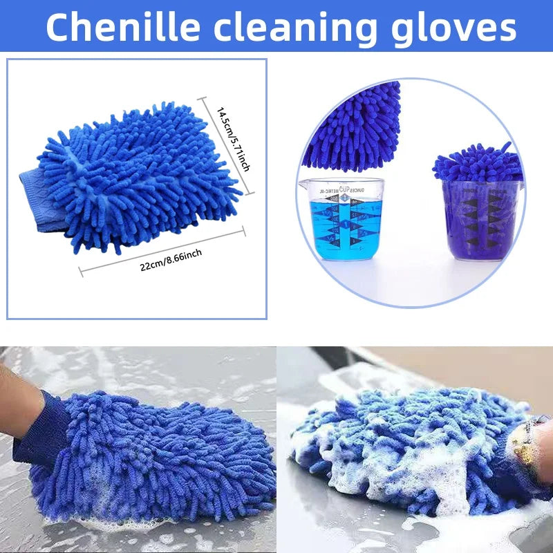 Car Interior Detailing Brush Set