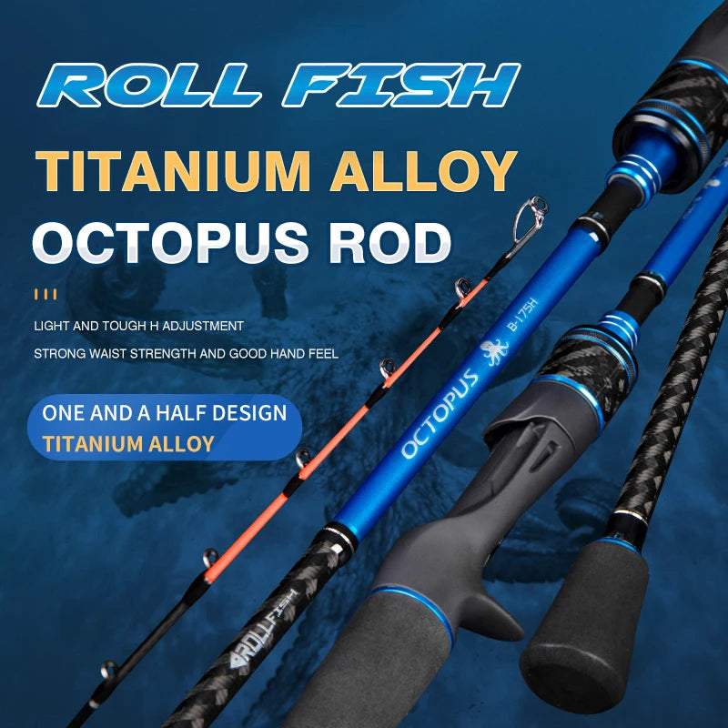 ROLLFISH Carbon Casting Rod — 1.75 m