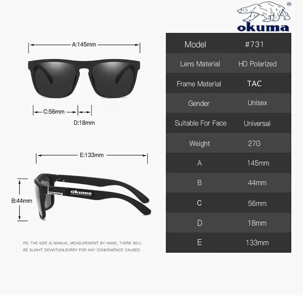 Polarized Fishing Sunglasses, Case Options
