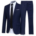 Men's Double-Breasted Two-Piece Formal Suit