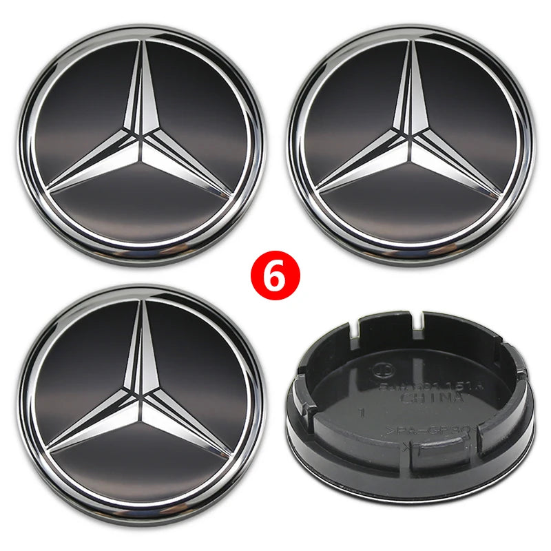 Wheel Center Caps or Stickers – Set of 4