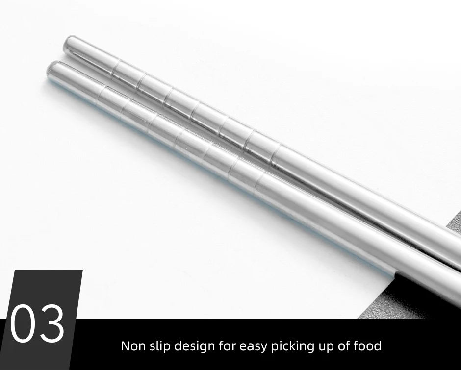 MYVIT Portable Stainless Steel Travel Cutlery