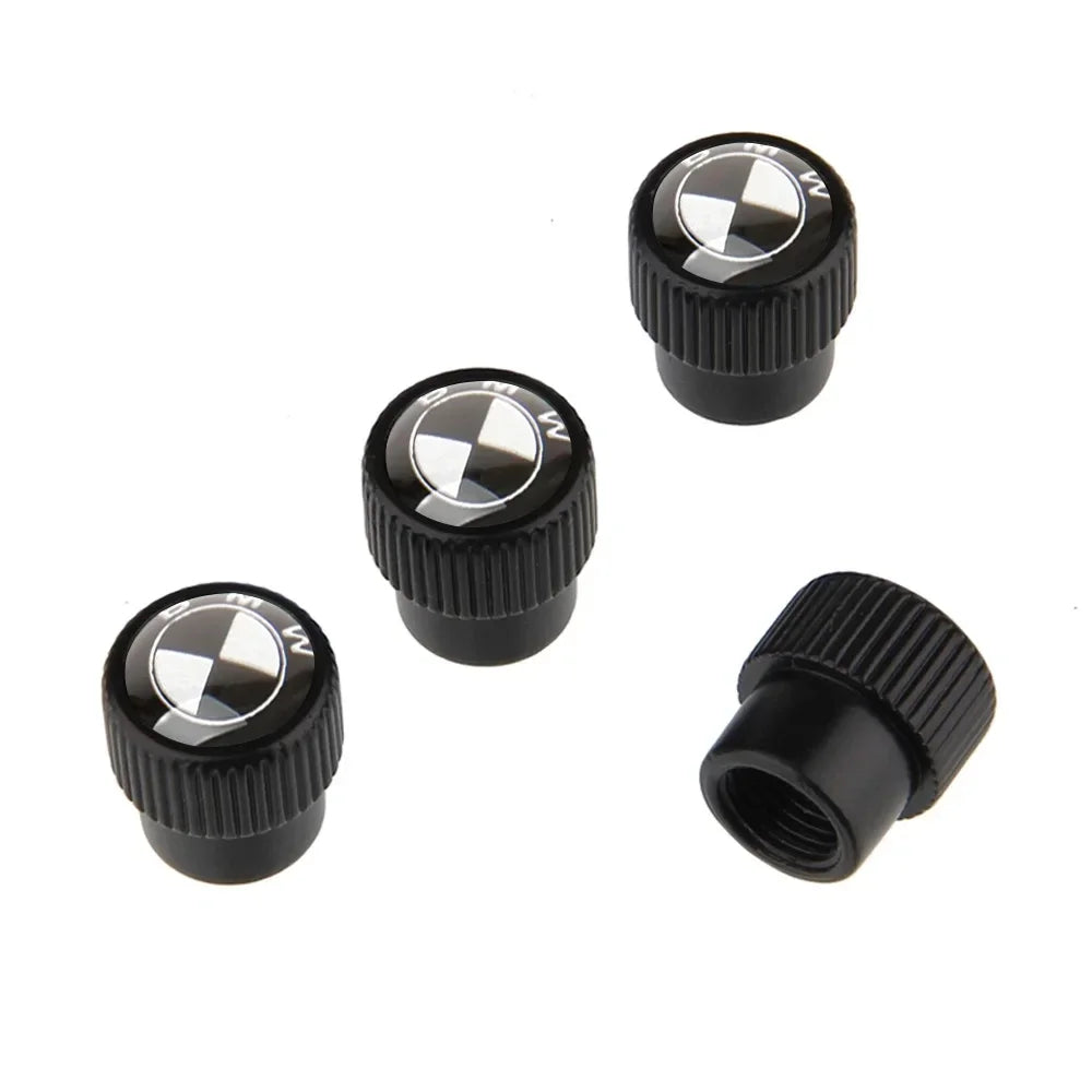 M-Power Design Aluminum Tire Valve Caps – Set of 4