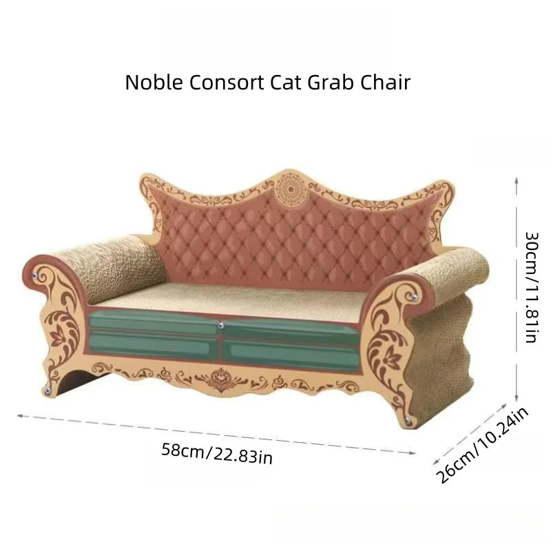 Cat Scratching Sofa Bed with Cardboard Cushion