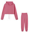 Women's Hooded Top & Pants Two-Piece Set