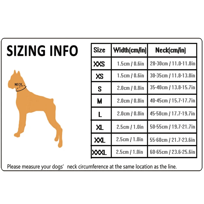 Winhyepet Padded Nylon Dog Collar
