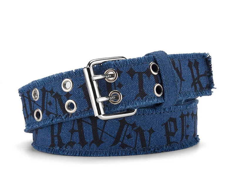 Unisex Double-Prong Canvas Belt