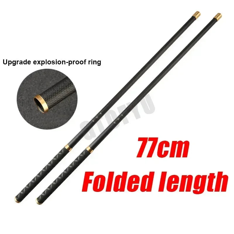 Telescopic Carbon Stream Fishing Pole
