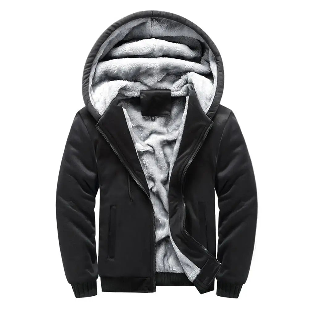 WHWR Men's Camouflage Hooded Zip-Up Jacket