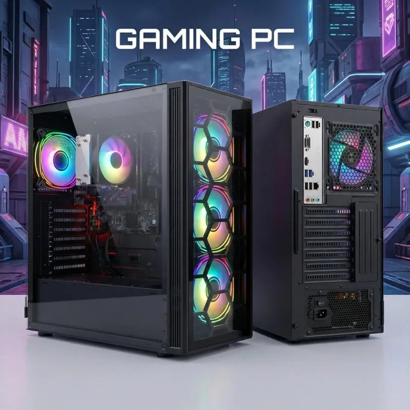 Ryzen 5 3400G Desktop — 16 GB RAM / 512 GB SSD