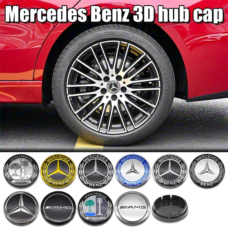 Wheel Center Caps or Stickers – Set of 4