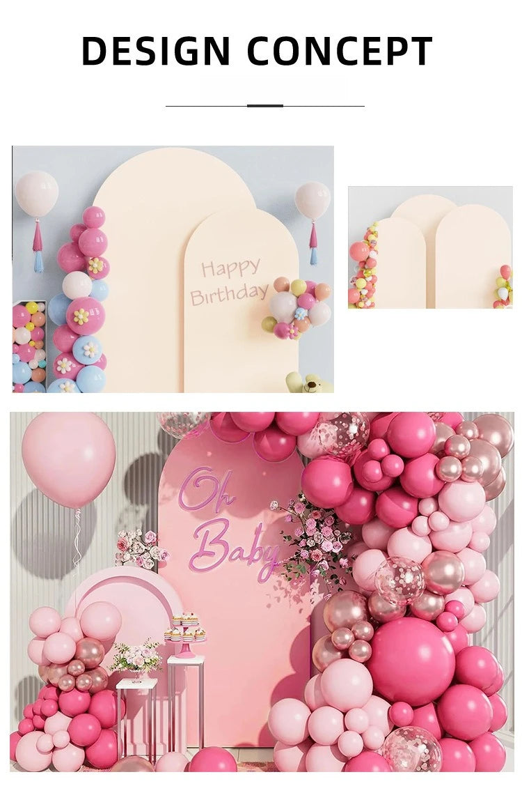 Stretch Polyester Arch Backdrop Cover