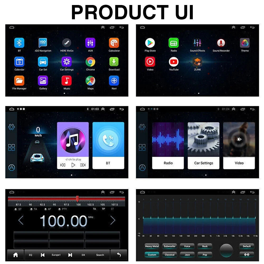 7-Inch Android Stereo for Chevrolet and GMC — 2 GB / 32 GB