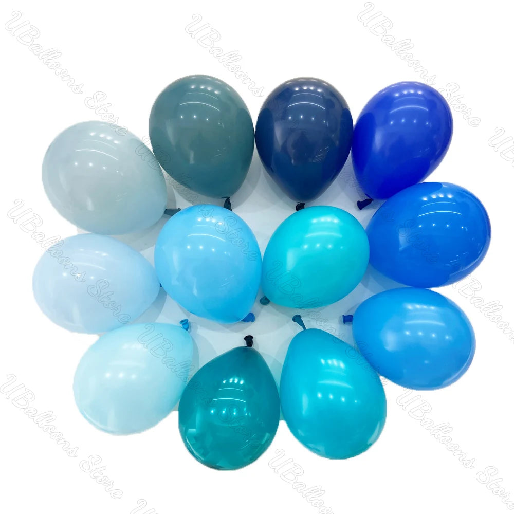 Blue Latex Balloons, Size & Pack Options