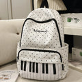 Piano-Key Print Lightweight Backpack