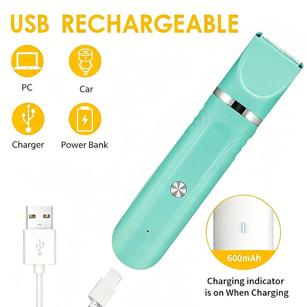 SHUYU Four-in-One Rechargeable Pet Grooming Trimmer