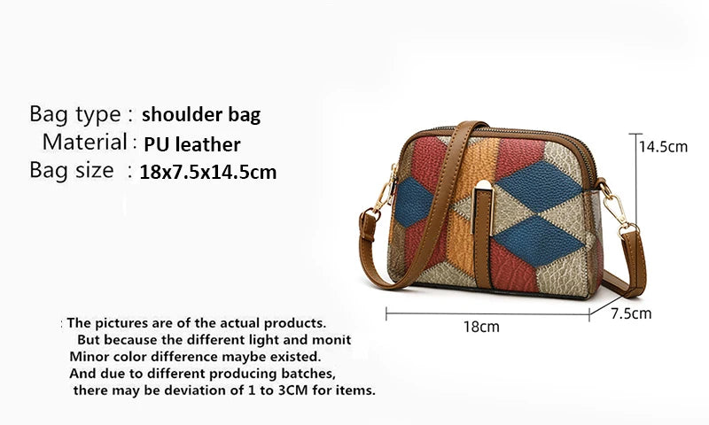 Yogodlns Women's Plaid Shoulder Bag