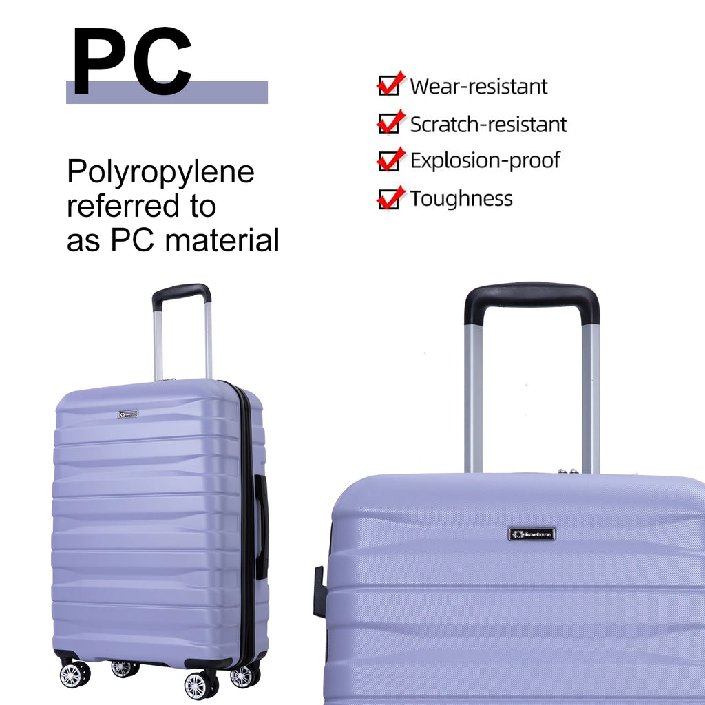 Five-Piece Hardshell Luggage & Travel Bag Set