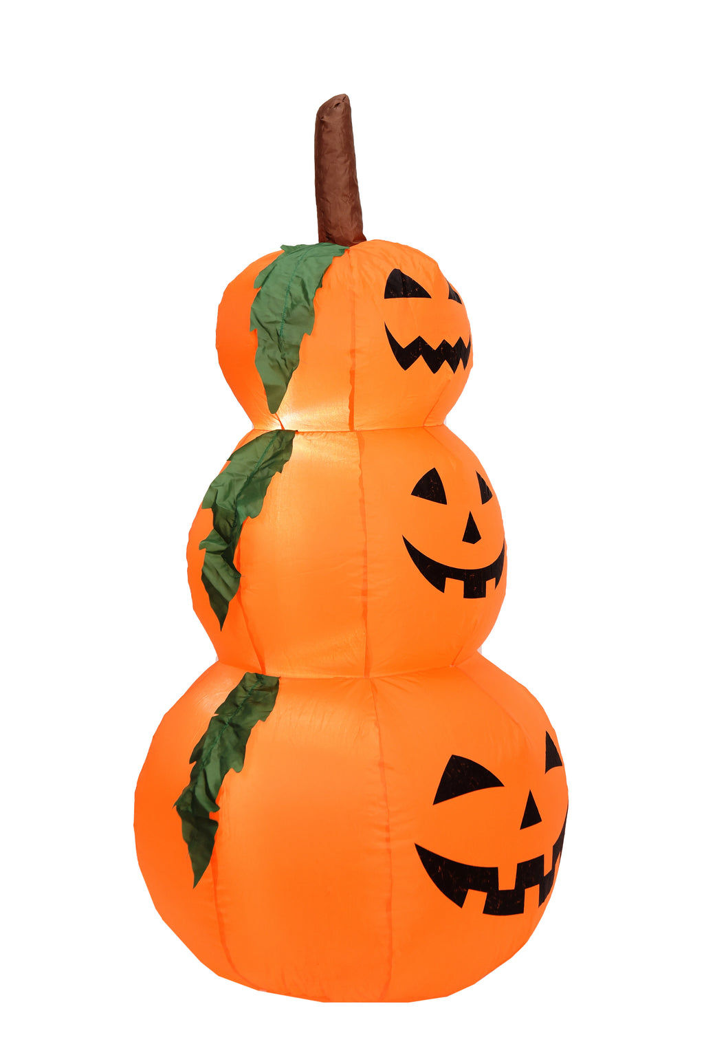 3.9-Foot LED Stacked Pumpkin Inflatable