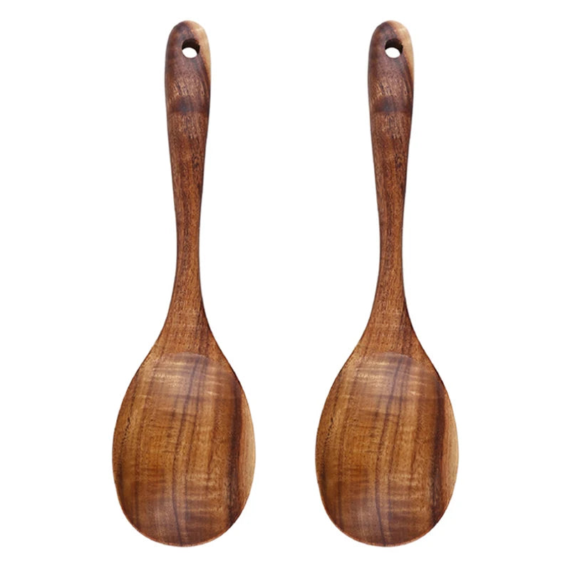 BalmyDays Acacia Wood Serving Spoons