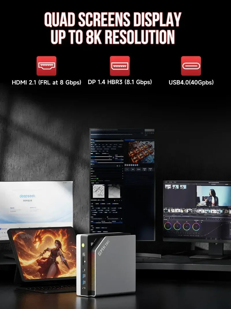 GMKtec EVO-X2 Ryzen AI Max+ 395 Mini PC