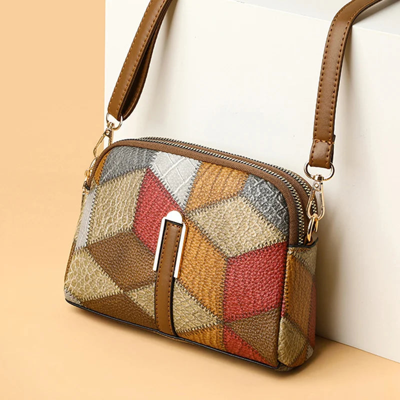 Yogodlns Women's Plaid Shoulder Bag