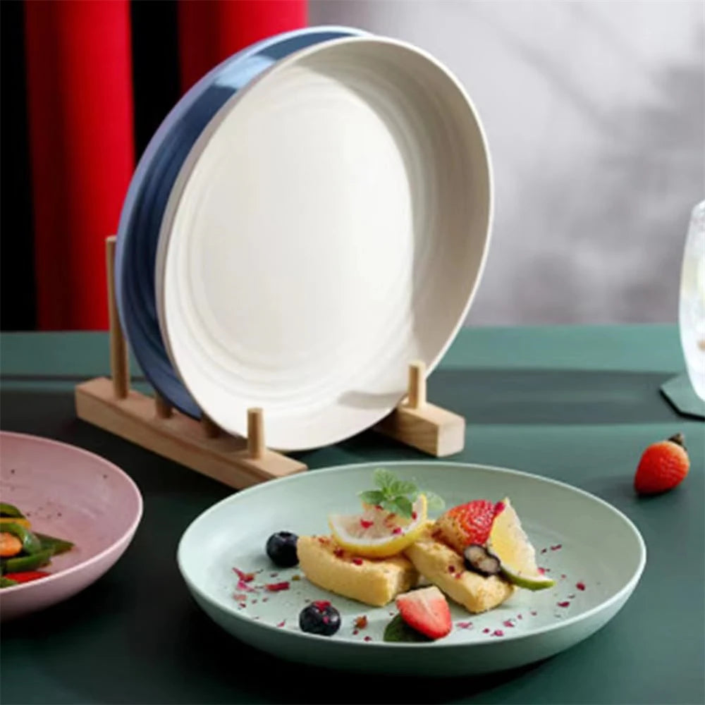 Reusable Lightweight Plates — 4 Pack