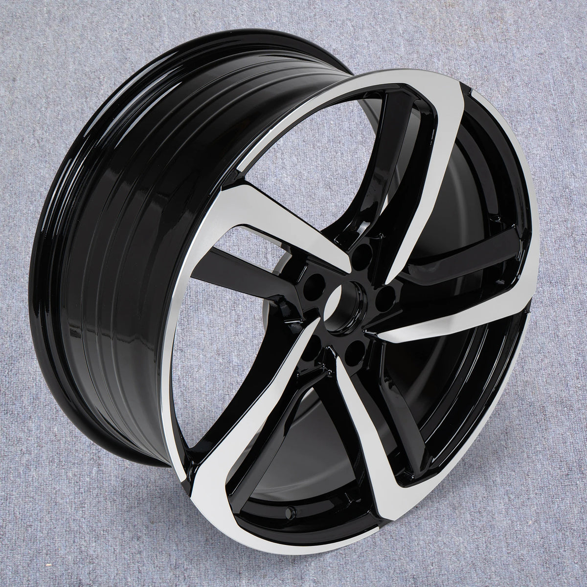 19×8.5 Aftermarket Alloy Wheel for Honda Accord – Black Machined