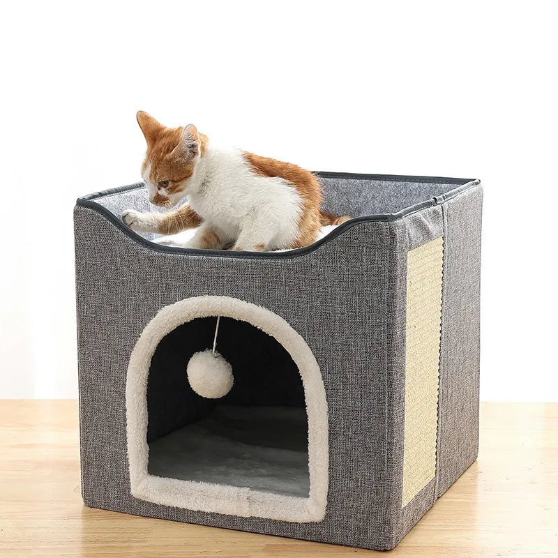 Large Foldable Cat House