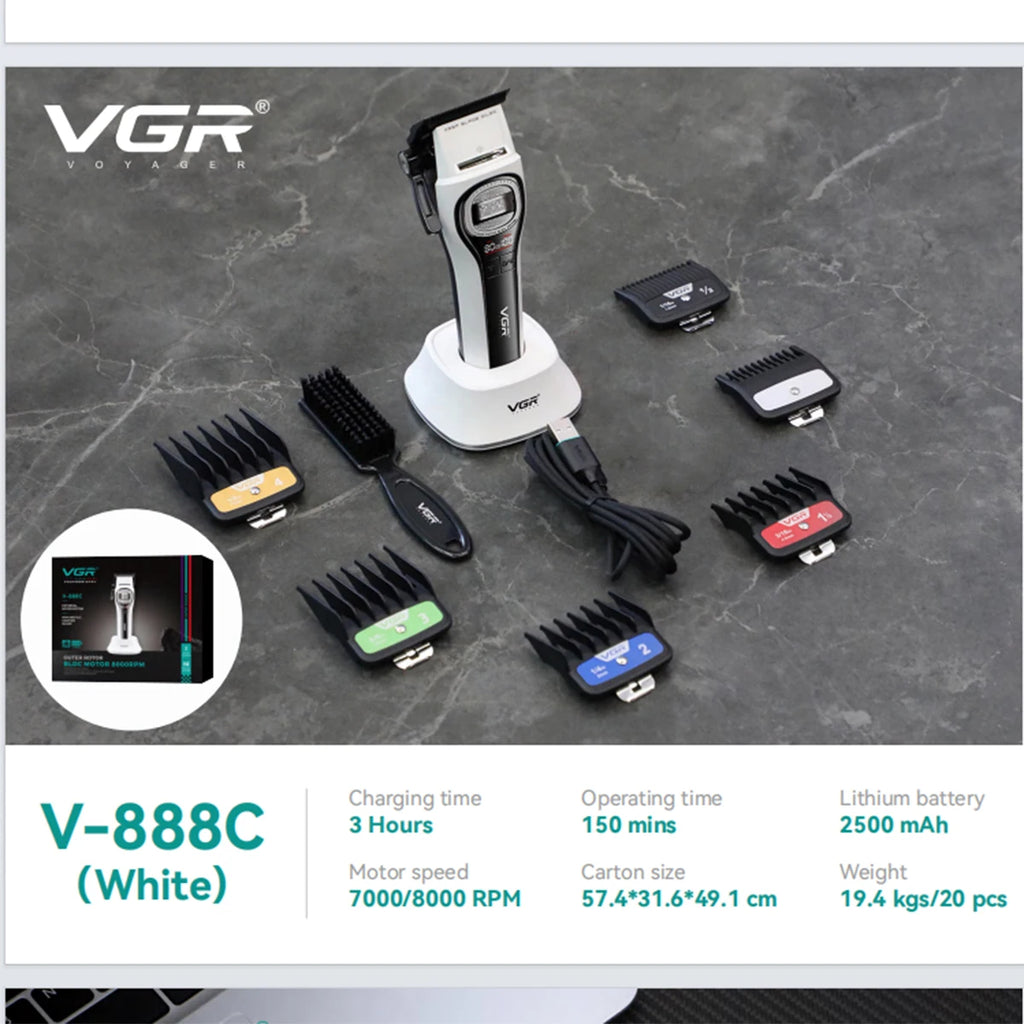 VGR V-888 Rechargeable Professional Hair Trimmer