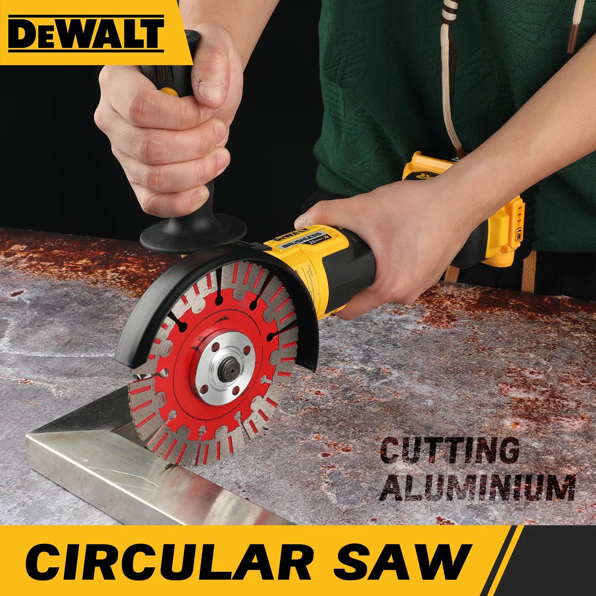 DEWALT DCG405 125 mm Angle Grinder — Tool Only