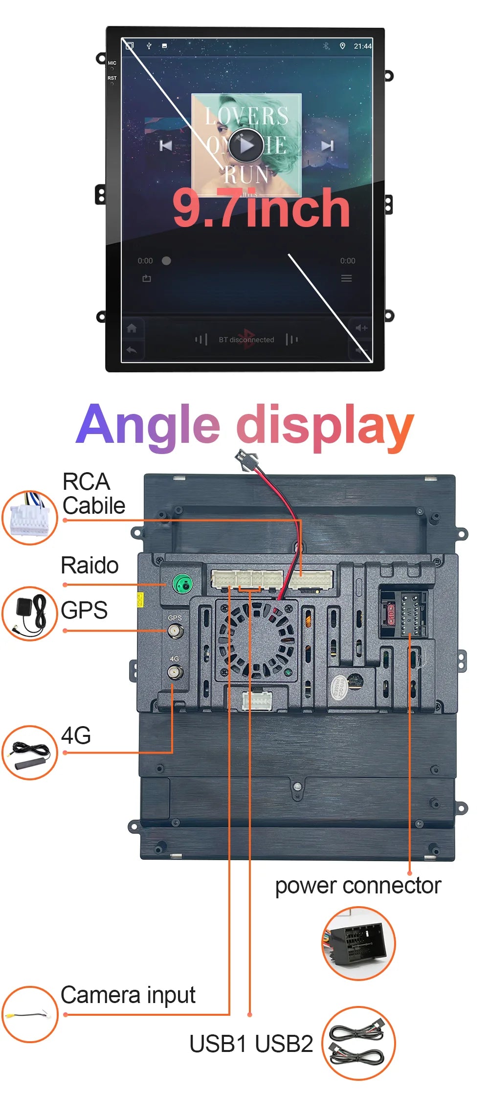9.7-Inch Android Stereo for Hyundai Sonata YF