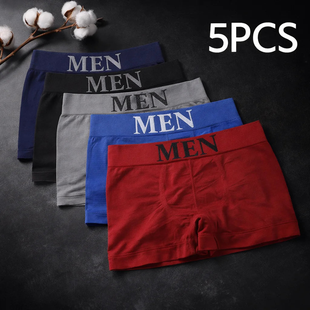 Men's Stretch Boxer Briefs – 5-Pack