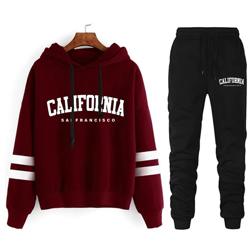 Women's California Hoodies and Pants — Separates or Set