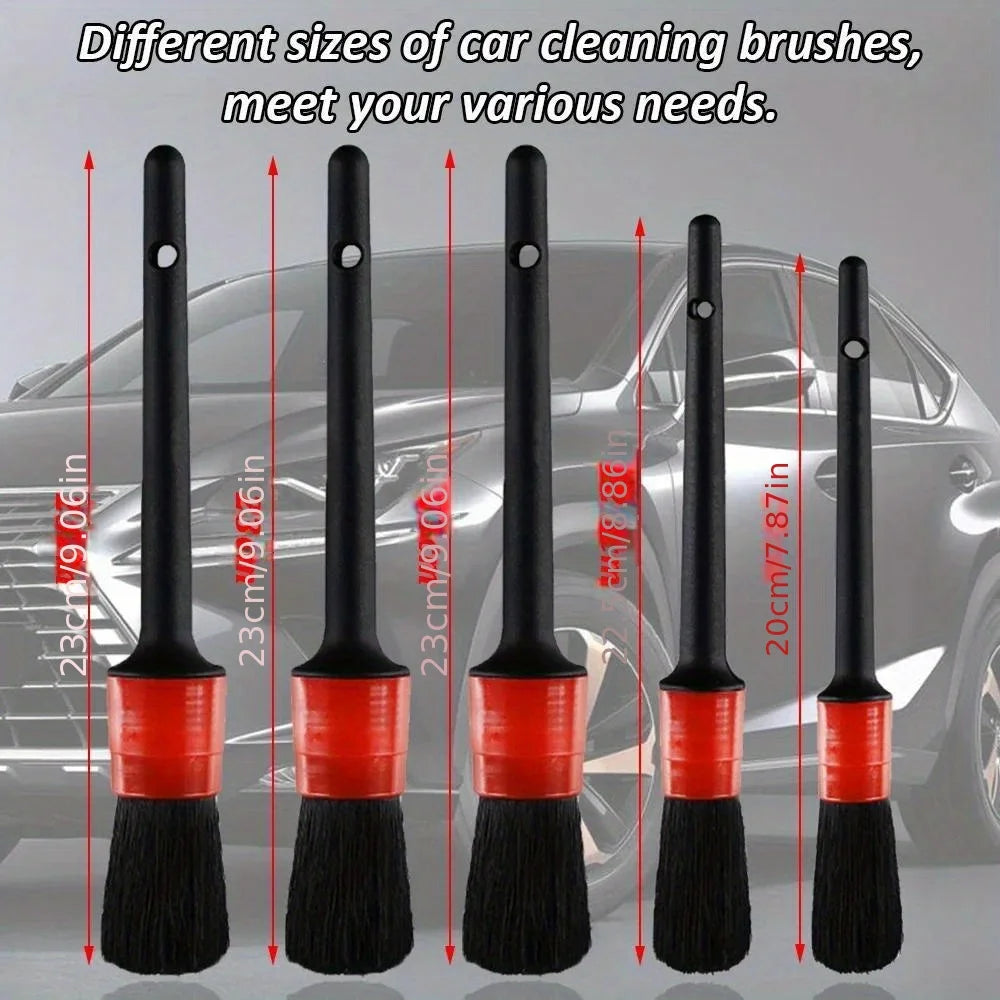 Car Interior Detailing Brush Set