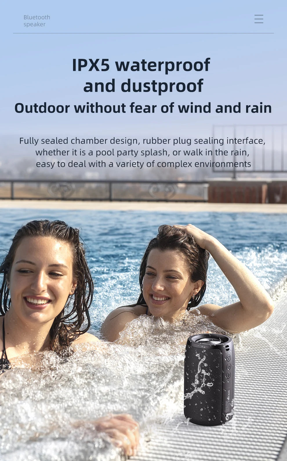 ZEALOT S32 Portable Bluetooth Speaker