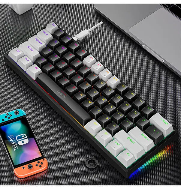 Plastic mechanical keyboard for games - Whispering Desires Shoppe