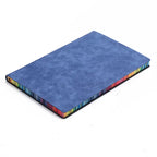 Colorful Rainbow Side A5 Leather Cover Notebook - Whispering Desires Shoppe