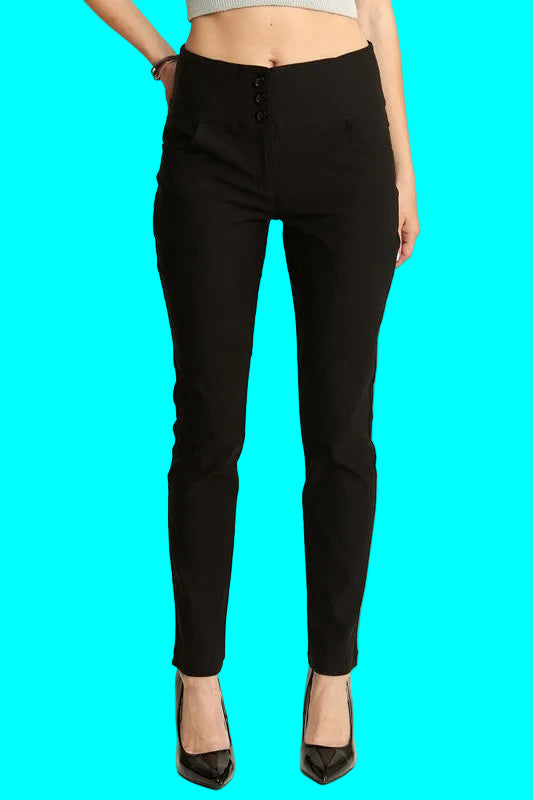 ADORA High Waist Skinny Pants - Whispering Desires Shoppe