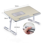 Adjustable Laptop Desk Stand Foldable Notebook Laptop Bed Table Can be Lifted Standing - Whispering Desires Shoppe