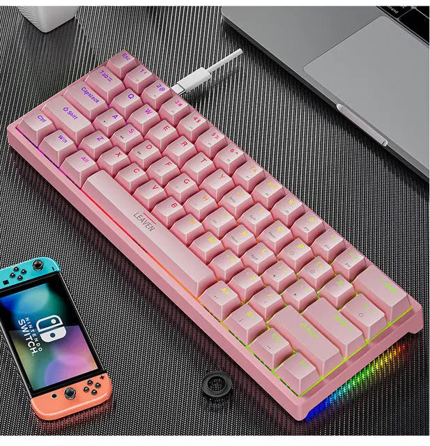 Plastic mechanical keyboard for games - Whispering Desires Shoppe